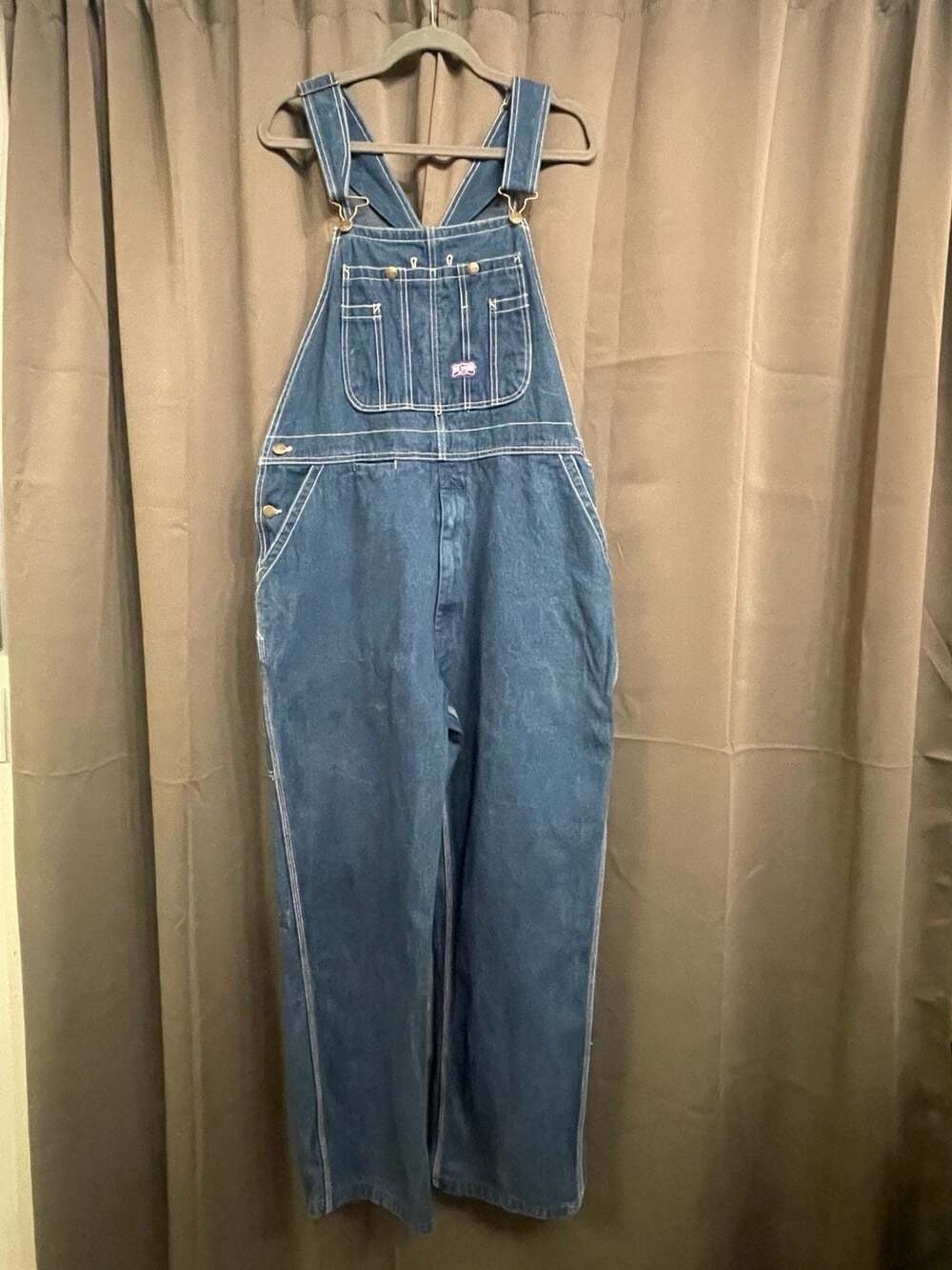 Big Smith Men's Denim Bib Overalls Size 40